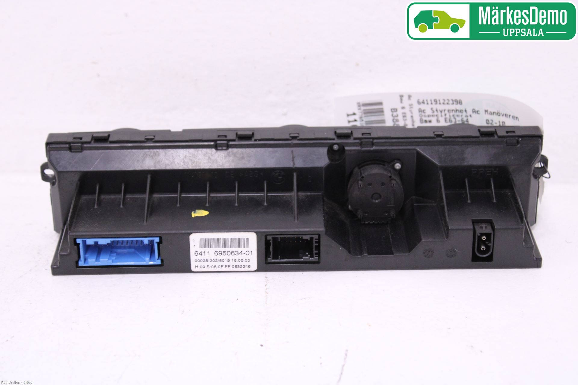 BMW 6 E63/64    02-10 Varme Ac Betjening-Display