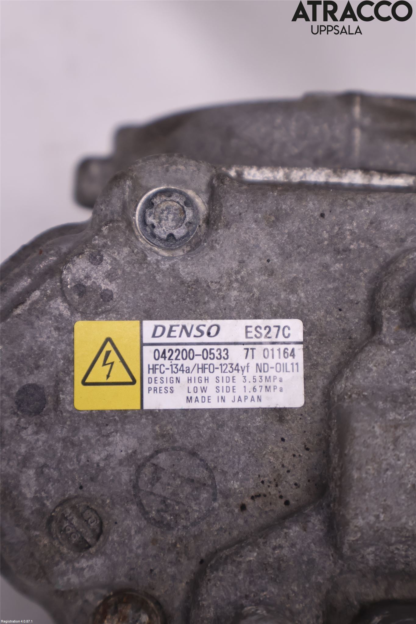 Toyota RAV4 13-18 Varme Ac Kompressor