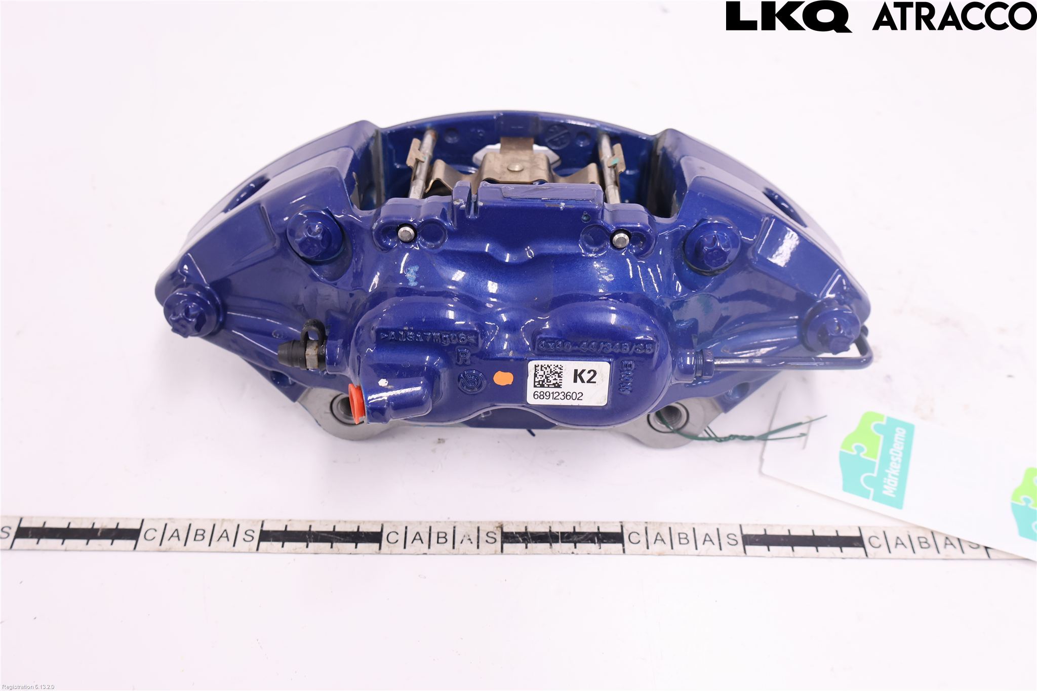 BMW 3 G20/G21/G80/G81 19- Bremsecaliper Foran Høyre