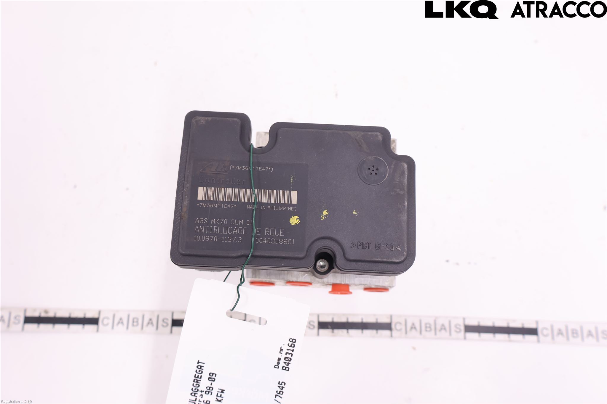 Peugeot 206 98-09 Abs Hydraulikkaggregat