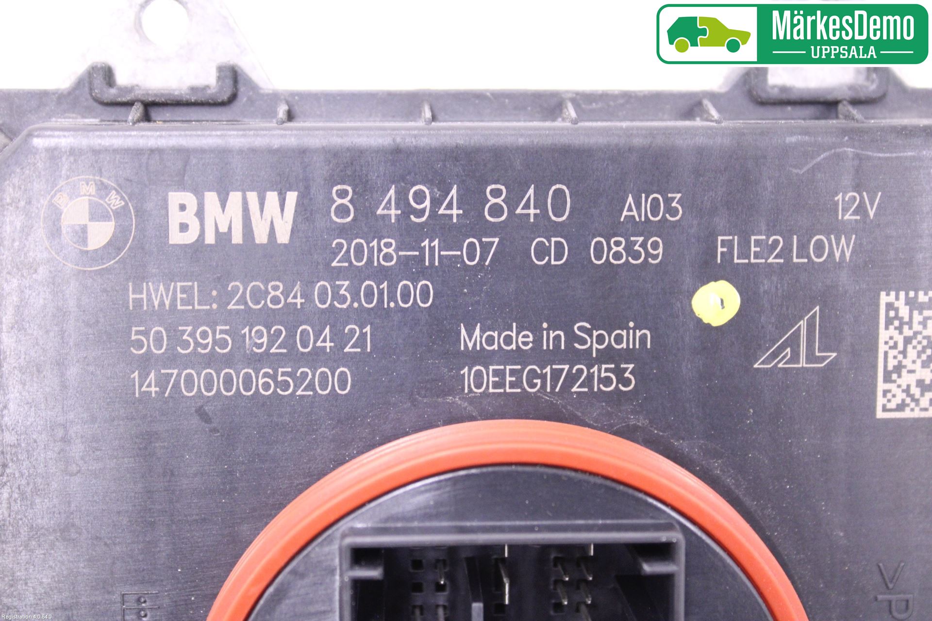 BMW 1 F20/F21 11-19 Styreenhet Xenon