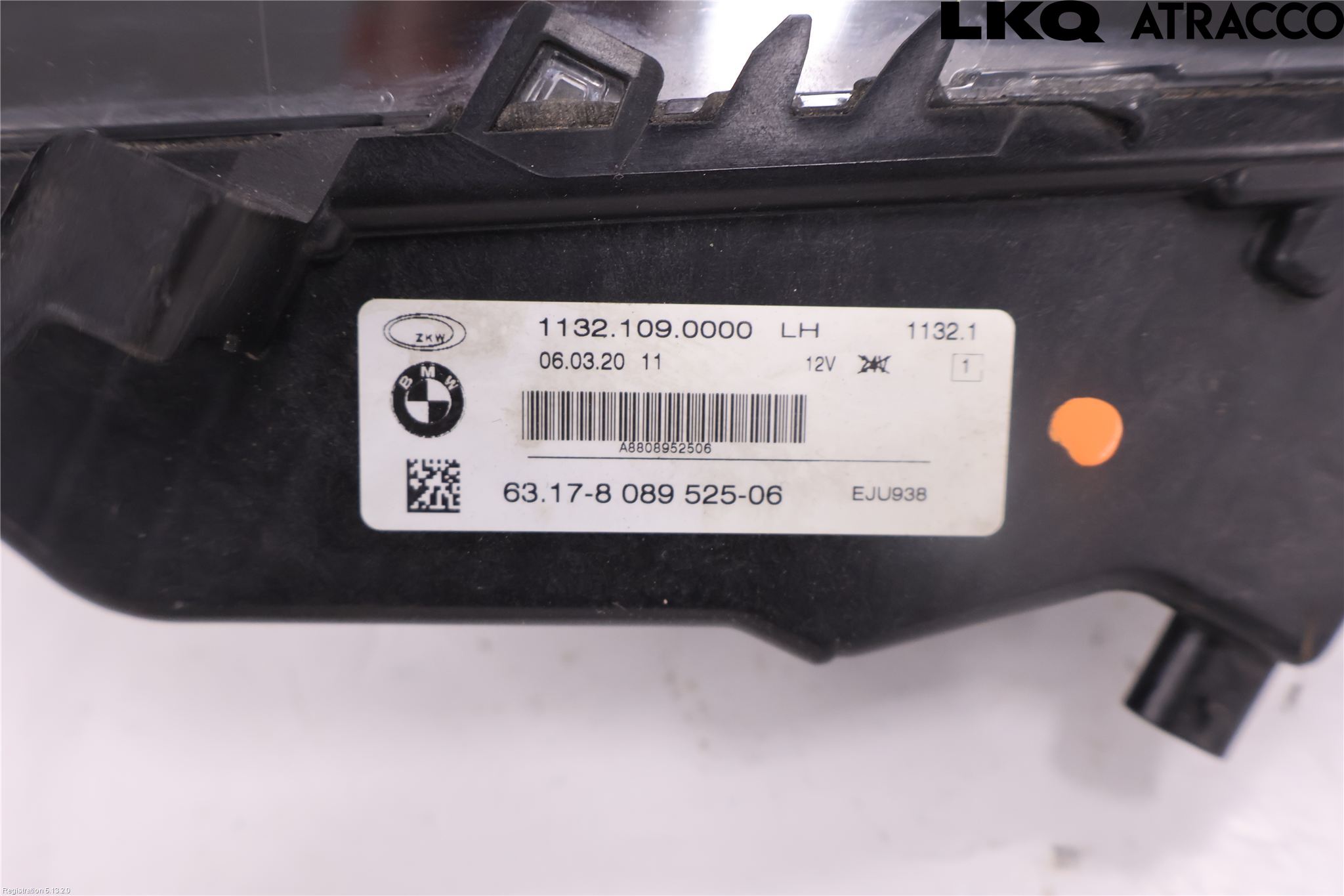 BMW 3 G20/G21/G80/G81 19- Frontlykt-Kurve-Tåkelys