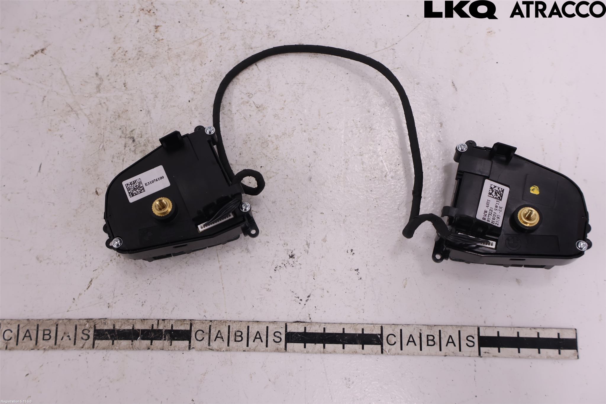 BMW 5 G30/G31/F90 17-23 Bryter Ratt Radio-Stereo