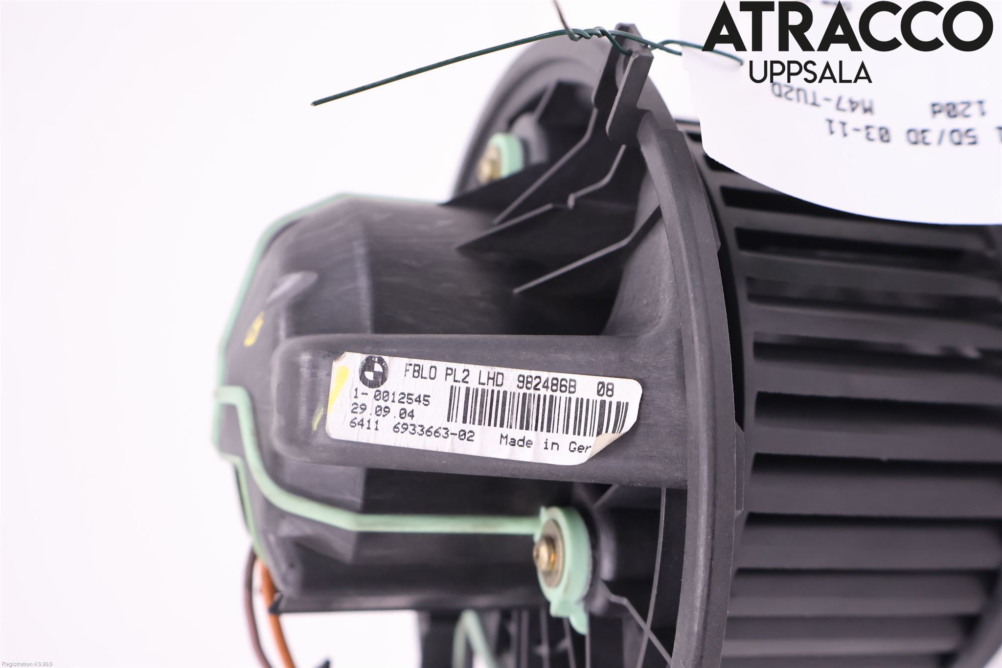 BMW 1 E87/81 5D/3D 03-11 Varmeapparat Viftemotor