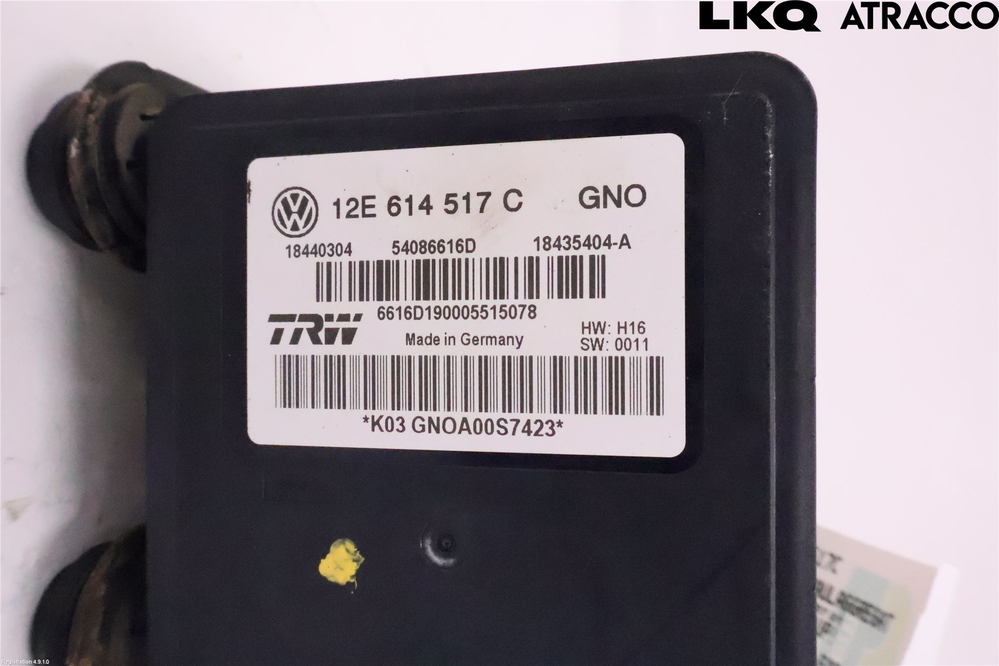 Volkswagen VW UP! / E-UP! Abs Hydraulikkaggregat