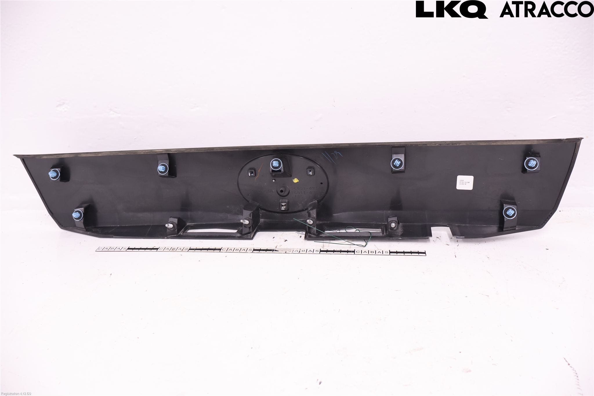 Toyota PRIUS+ ZVW40 12-20 Refleksplate - Skiltplate