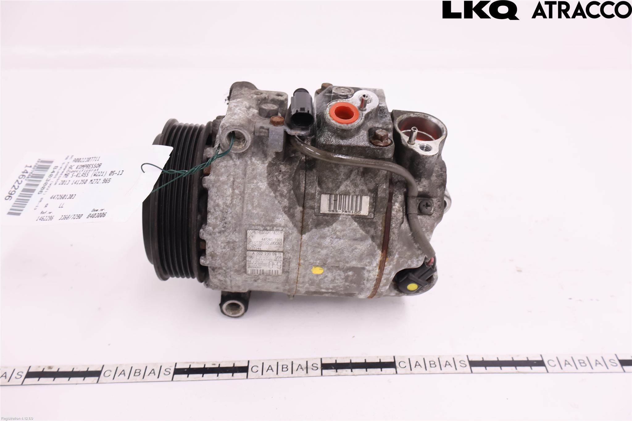 Mercedes-Benz MB S-KLASS (W221) 05-13 Varme Ac Kompressor