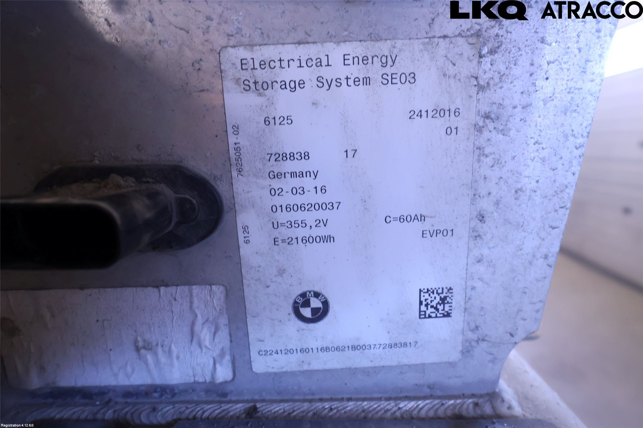 BMW i3 I01 13-22 Hybrid Batteri