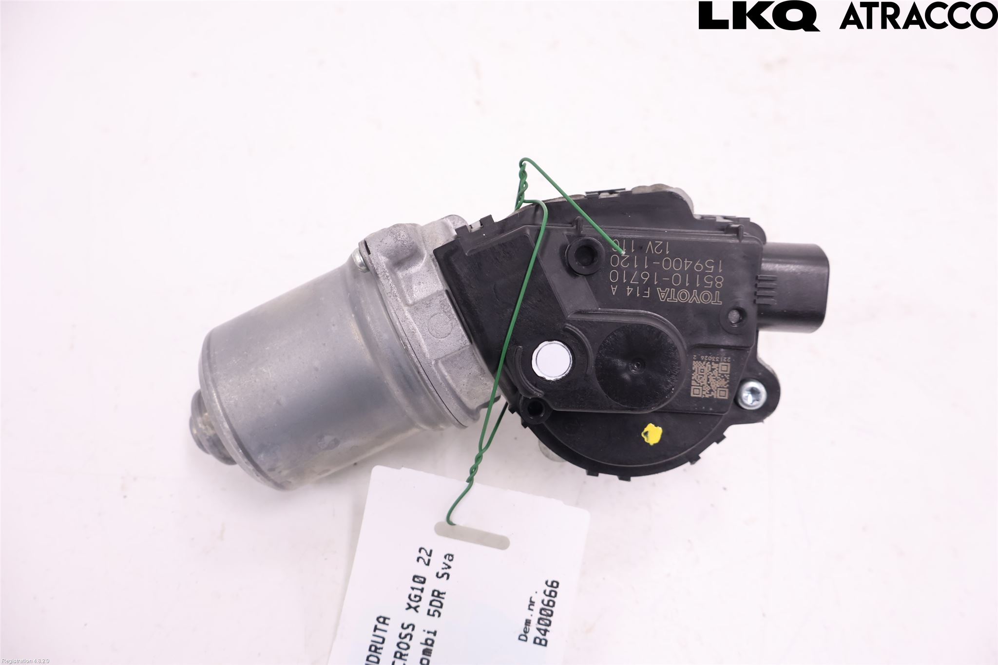 Toyota COROLLA CROSS XG10 22- Viskermotor Frontrute
