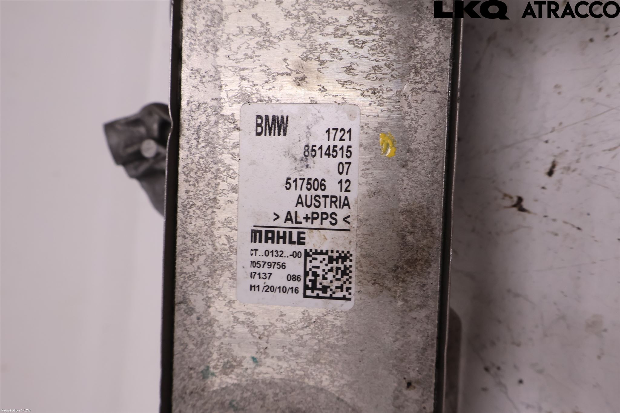 BMW 3 F30/F31/F80 12-19 Radiator Oljekjøler Automatgea