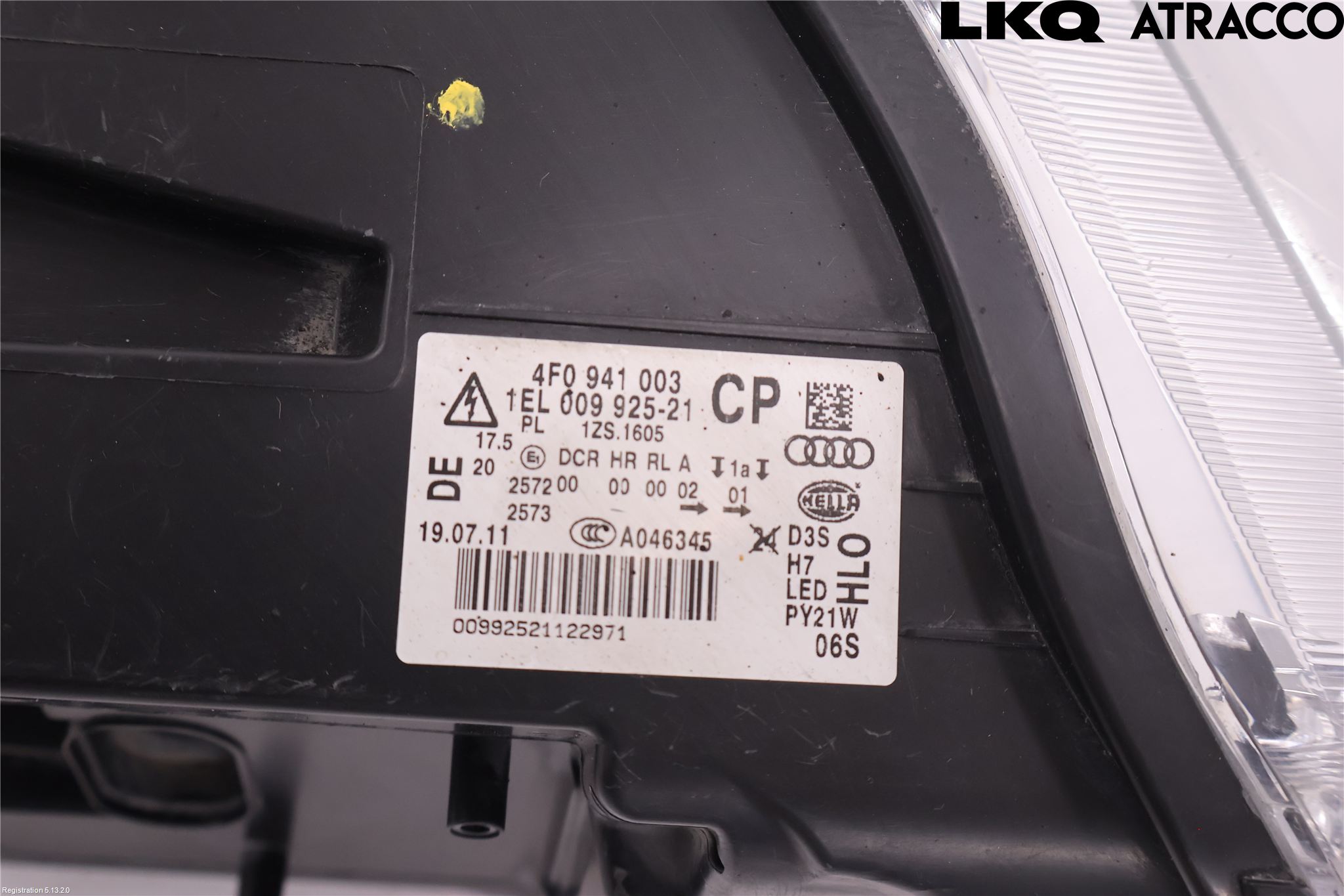 Audi A6/S6     05-11 Frontlykt Venstre