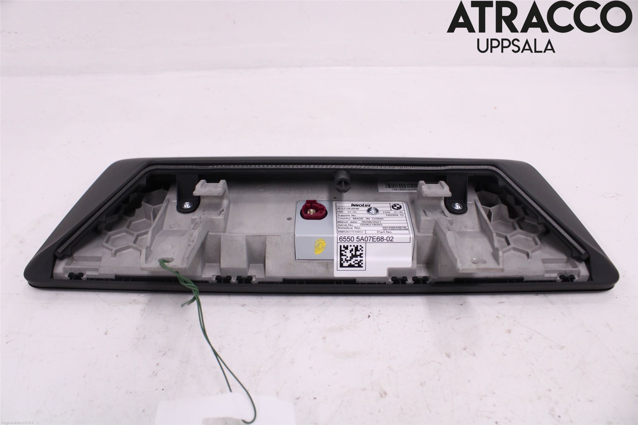 BMW 5 G30/G31/F90 17-23 Instr Skjerm Dvd-Gps-Ac-Tlf