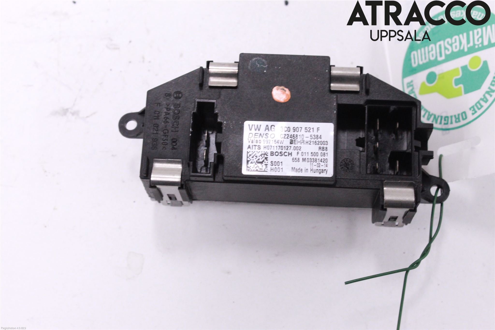Volkswagen VW PASSAT 11-14 Varmeapparat Viftemotstand