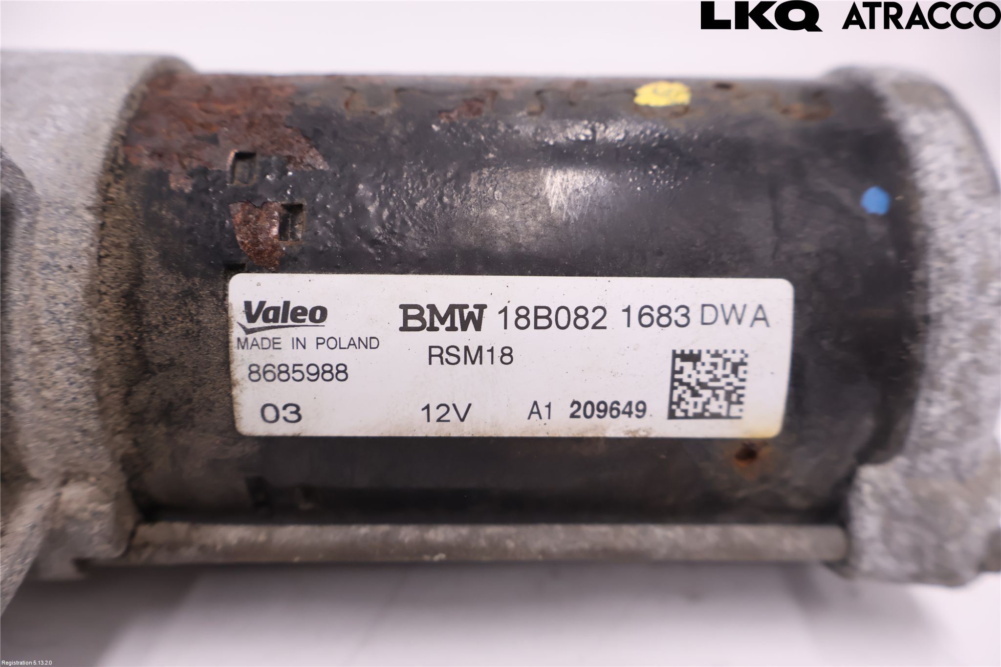 BMW 3 F30/F31/F80 12-19 Startmotor