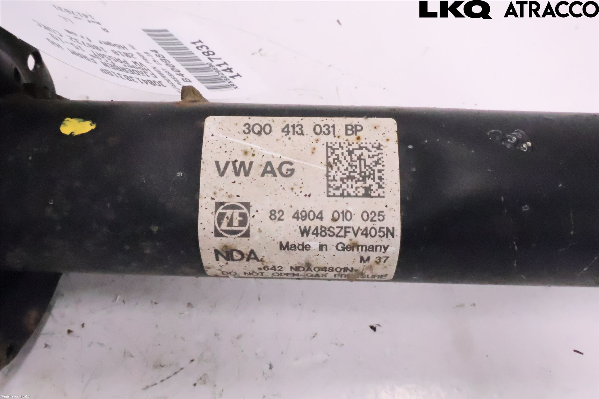 Volkswagen VW PASSAT 15-19 Fjærbein Foran Høyre