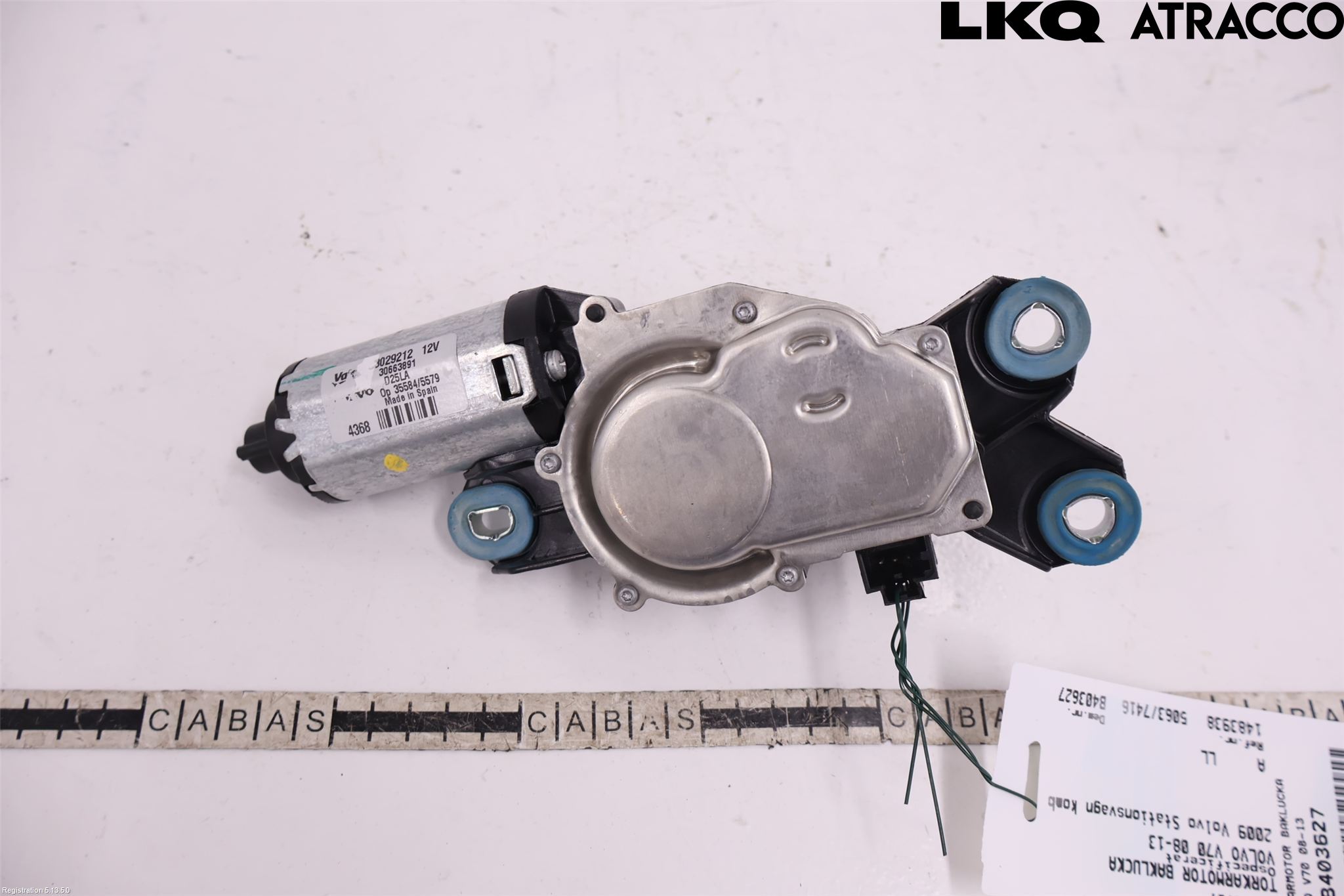 Volvo V70 08-13 Viskermotor Bakluke