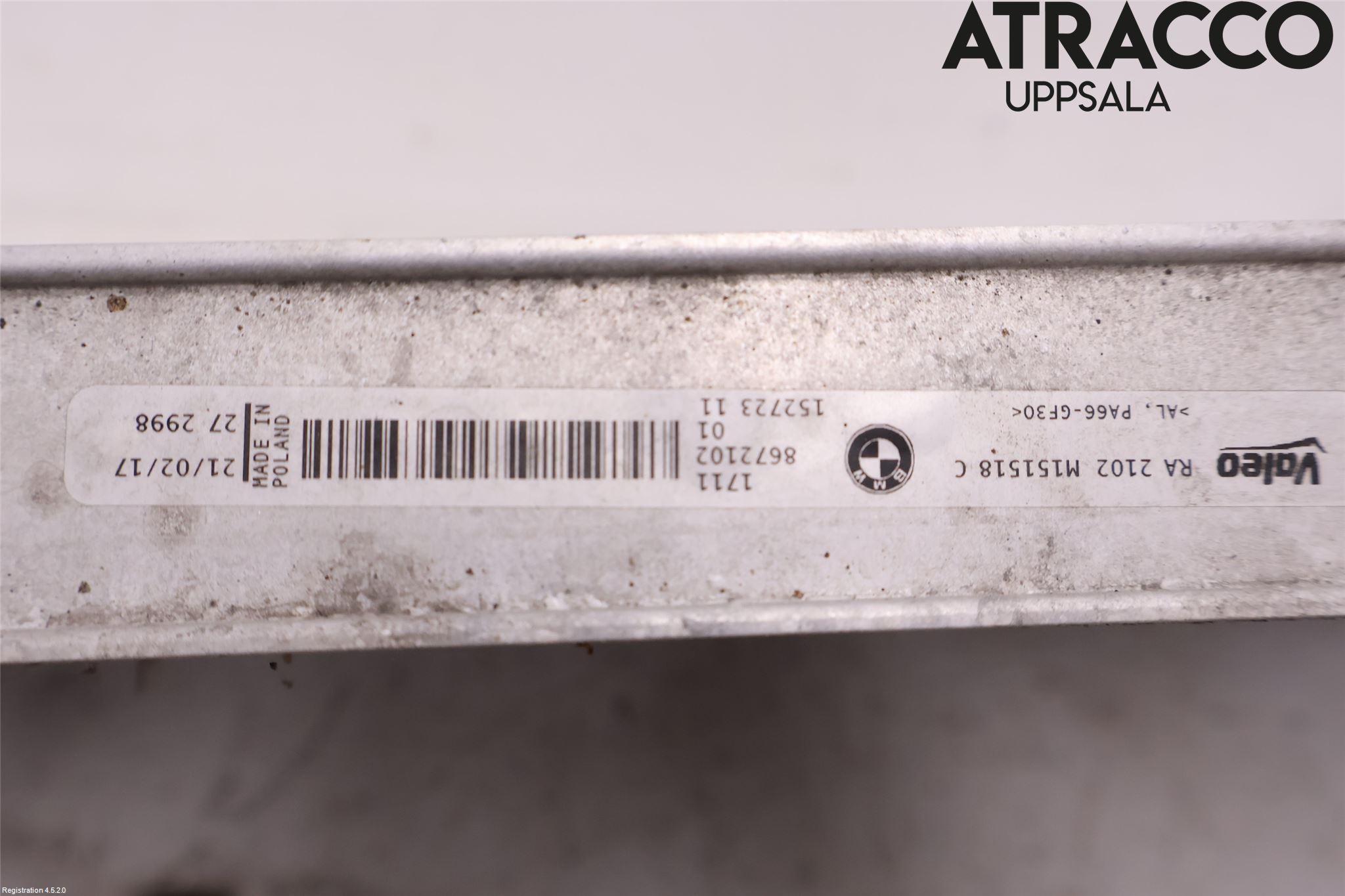 BMW 3 F30/F31/F80 12-19 Radiator Automat