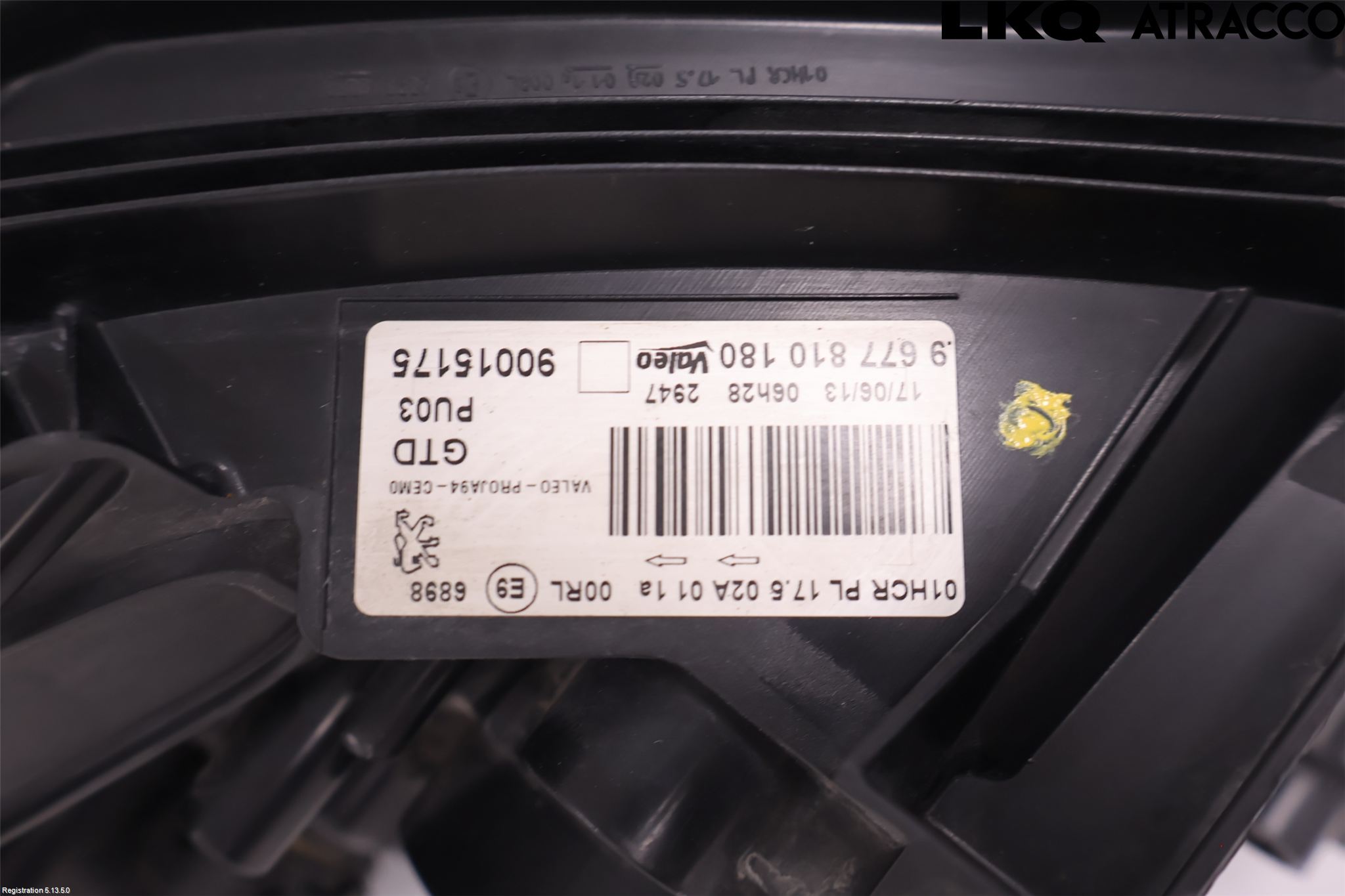 Peugeot 2008 13-20 Frontlykt Venstre