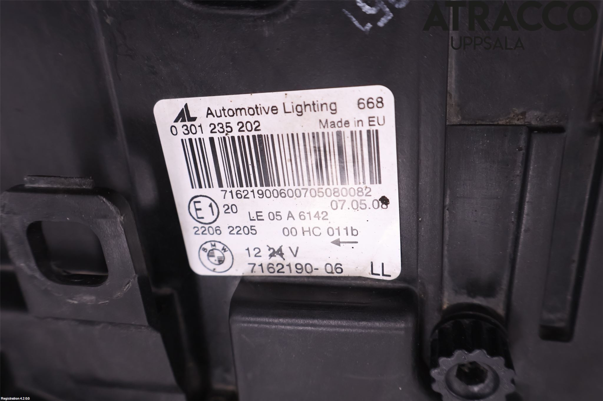 BMW X3 E83     03-10 Frontlykt Høyre