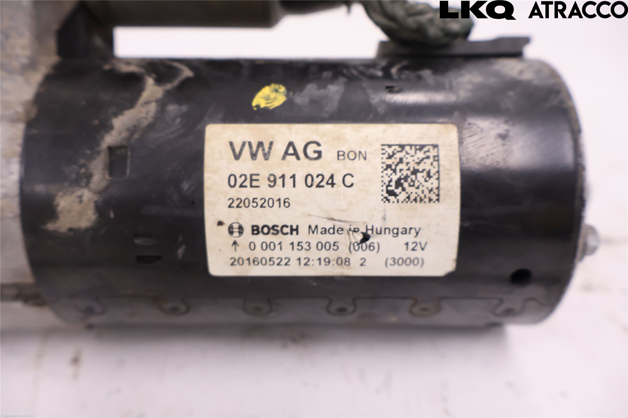 Volkswagen VW CADDY 16-20 Startmotor Diesel
