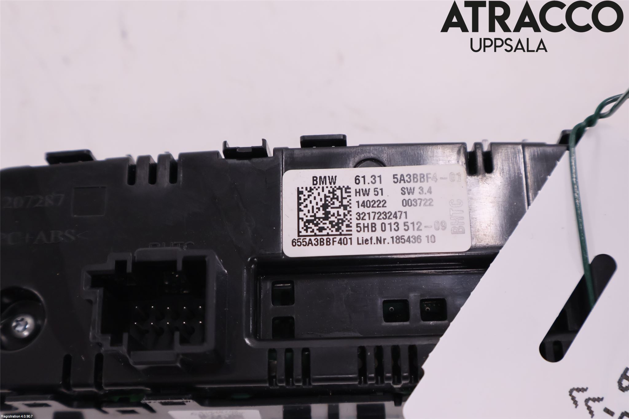 BMW 3 G20/G21/G80/G81 19- Varme Ac Betjening-Display