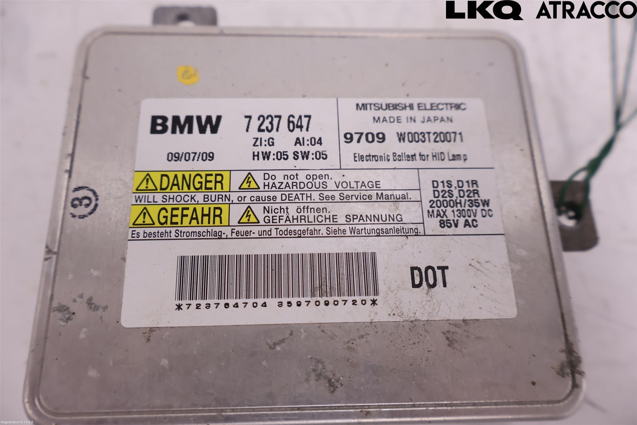 BMW 3 E90/91 SED/TOU 05-12 Styreenhet Xenon