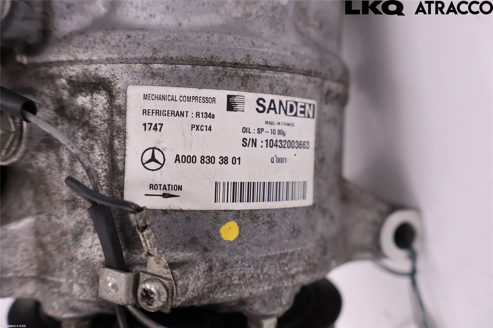 Mercedes-Benz MB C-KLASS (W205) 14-21 Varme Ac Kompressor