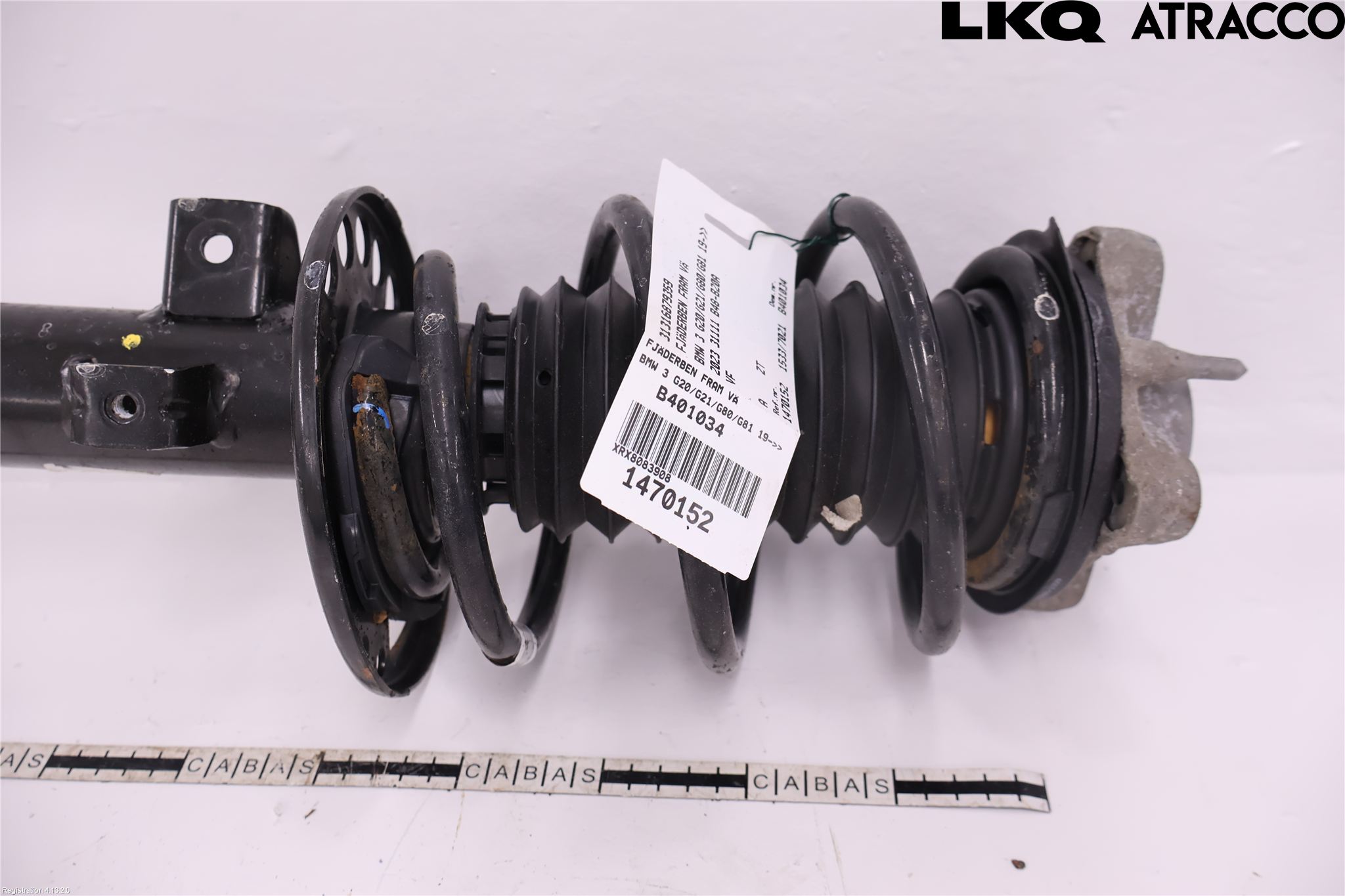 BMW 3 G20/G21/G80/G81 19- Fjærbein Foran Venstre