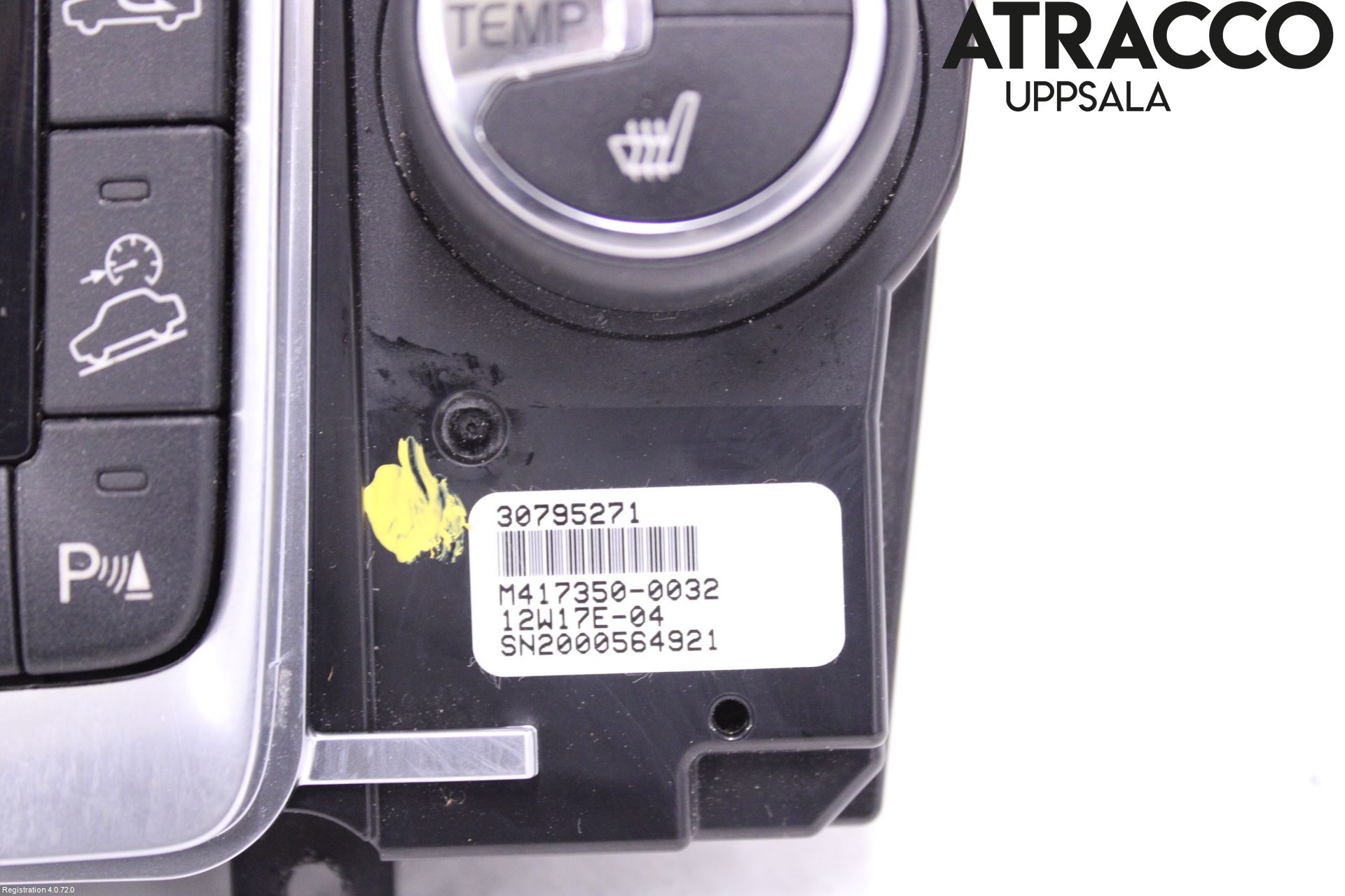 Volvo XC60 09-13 Varme Ac Betjening-Display