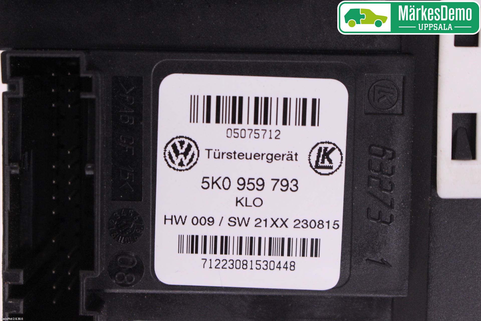 Volkswagen VW CADDY 16-20 Vindusheis El Komp