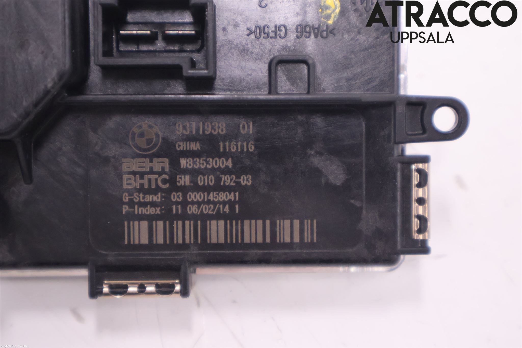 BMW 5 F10/F11/F18 09-17 Varmeapparat Viftemotstand