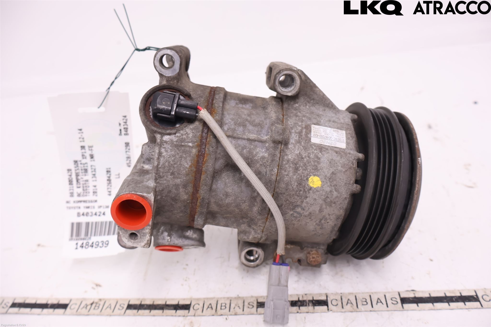 Toyota YARIS XP130 12-14 Varme Ac Kompressor