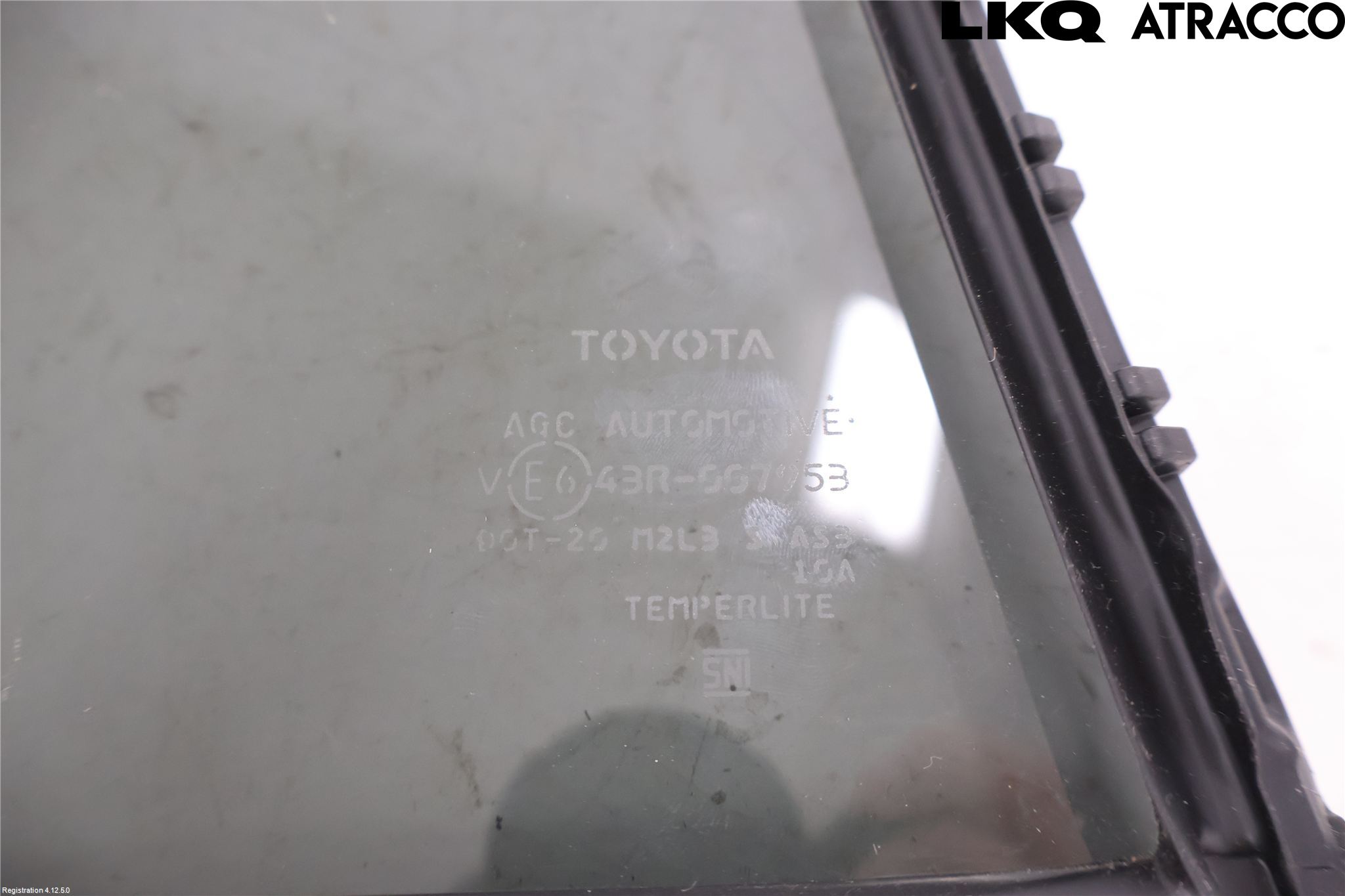 Toyota RAV4 19- Dørrute Bak Høyre Trekant 4D