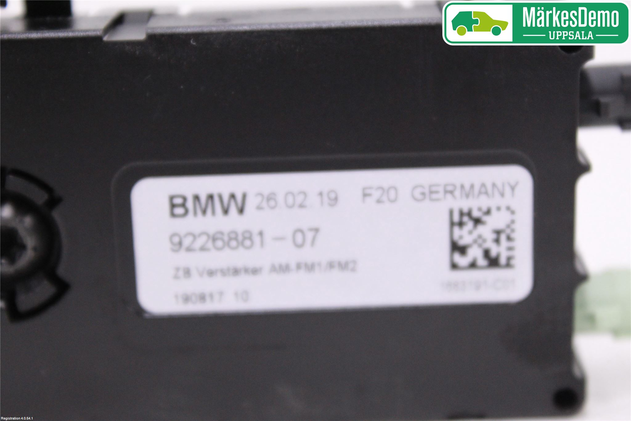 BMW 1 F20/F21 11-19 Stereo Antenneforsterker