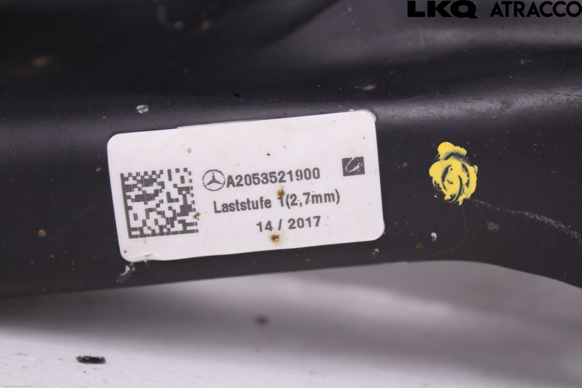 Mercedes-Benz MB C-KLASS (W205) 14-21 Bærearm Bak Venstre
