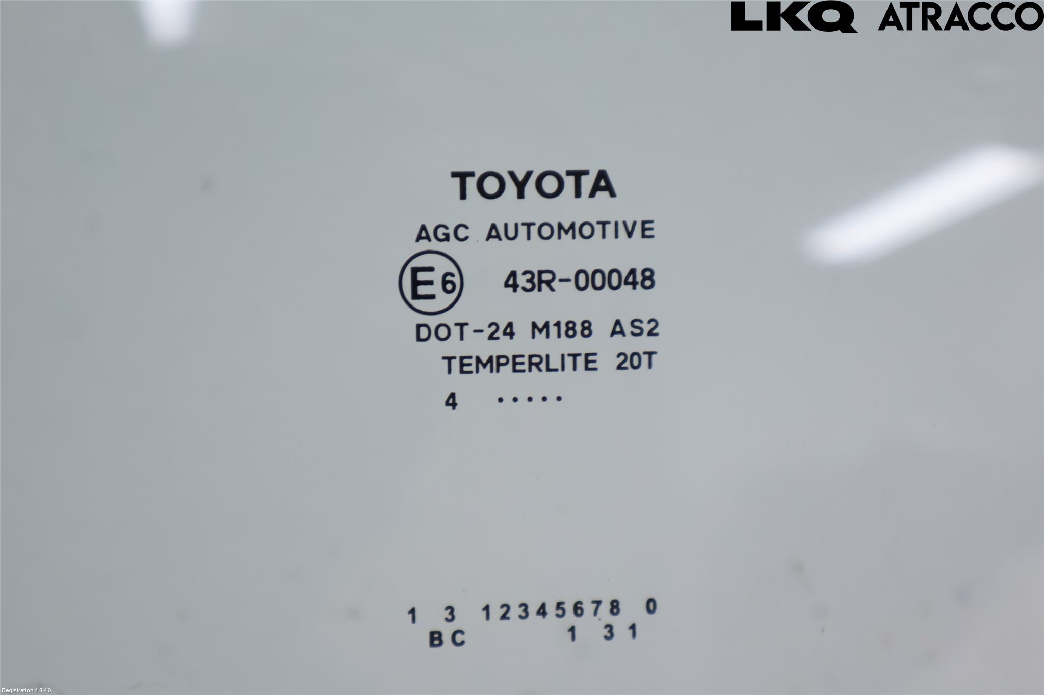Toyota YARIS XP130 15-20 Dørrute Bak Venstre 4Dørs