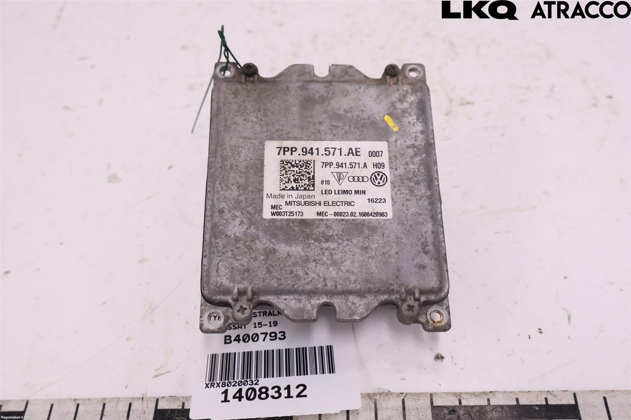 Volkswagen VW PASSAT 15-19 Styreenhet Xenon