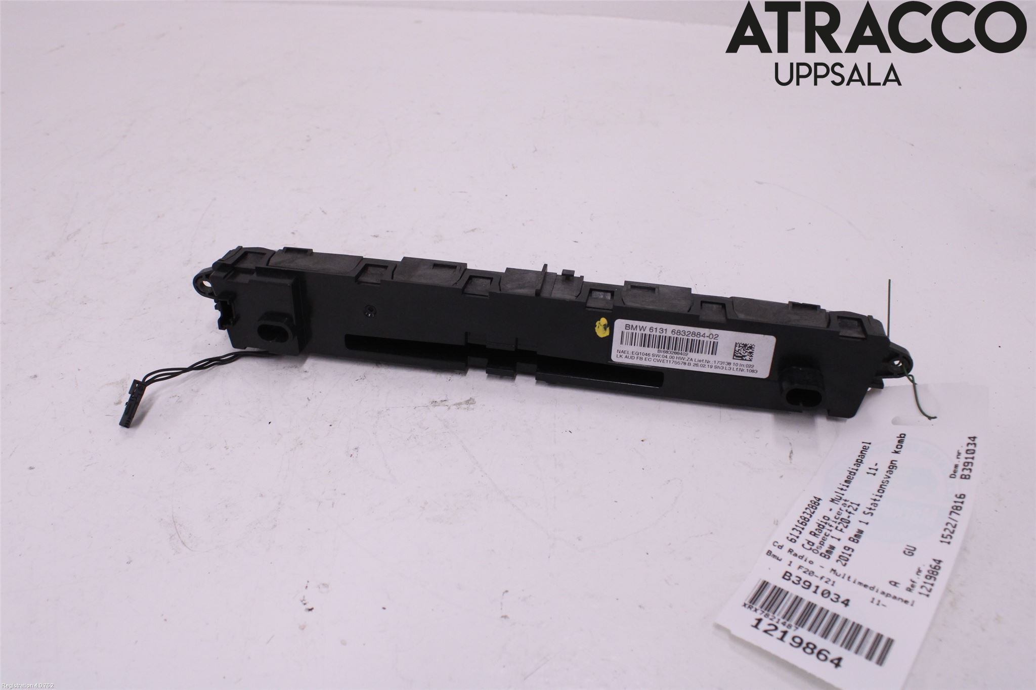 BMW 1 F20/F21 11-19 Stereo Radio Med Cd