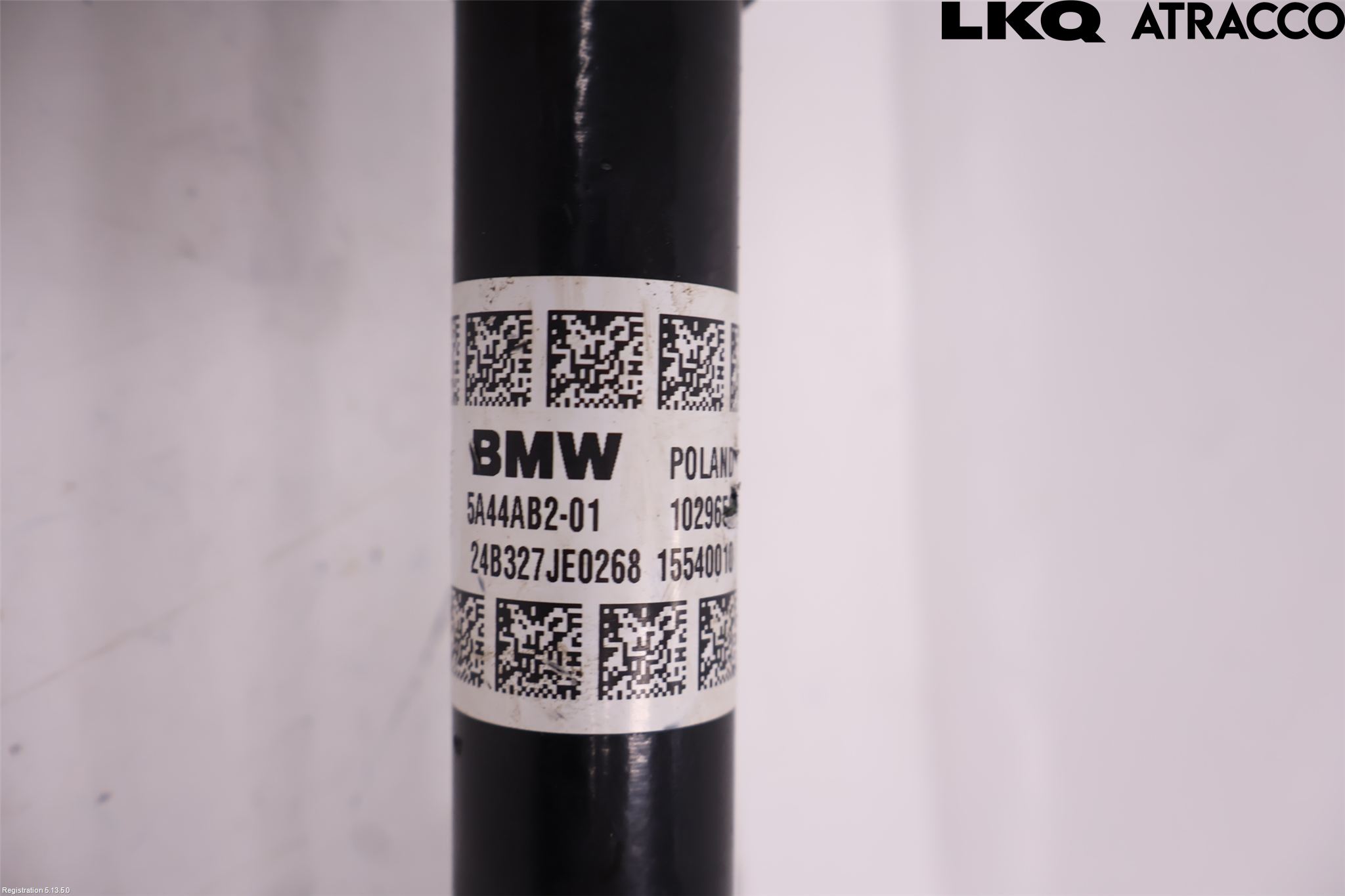 BMW X1/iX1 U11 23- Drivaksel Foran Kompl Høyre