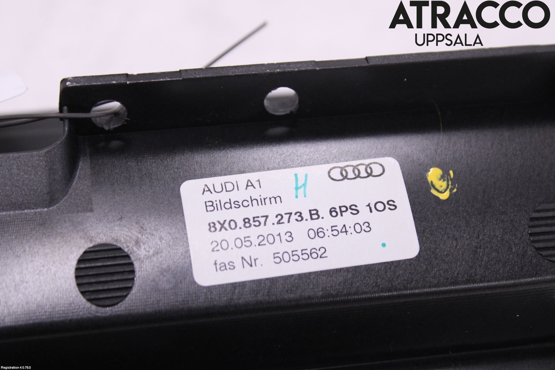 Audi A1/S1 11-18 Instr Skjerm Dvd-Gps-Ac-Tlf