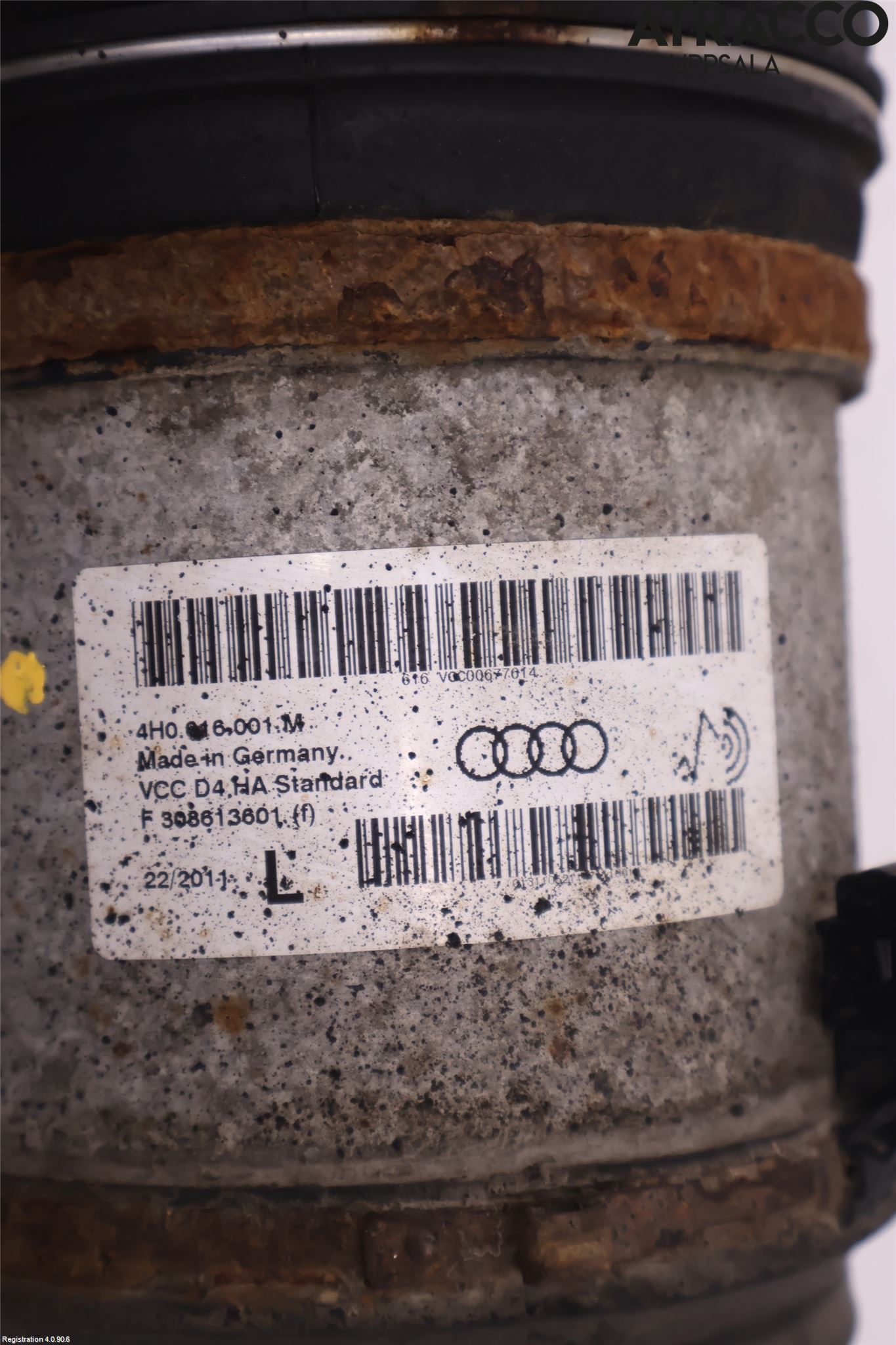 Audi A8/S8 4H 10-17 Fjærbein Bak Venstre