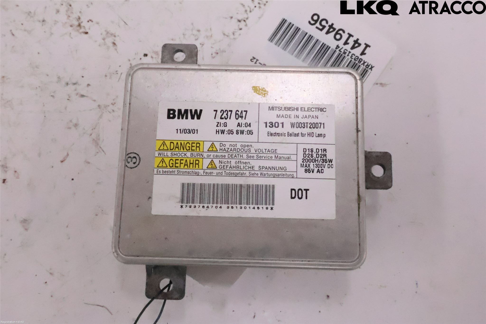 BMW 3 E90/91 SED/TOU 05-12 Styreenhet Xenon