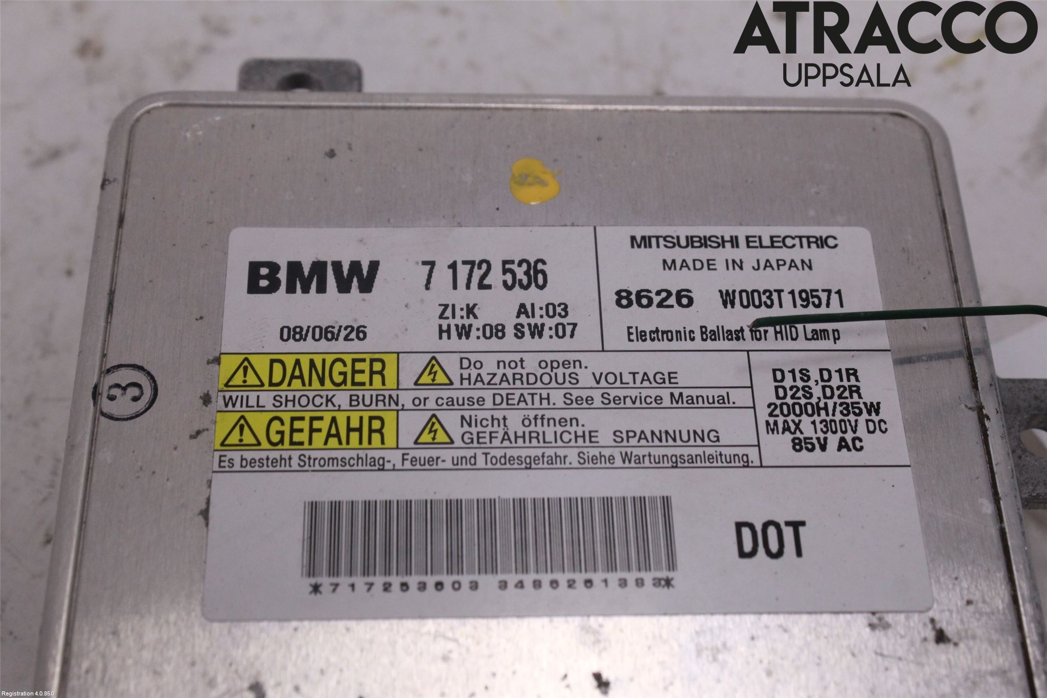 BMW 3 E90/91 SED/TOU 05-12 Styreenhet Xenon