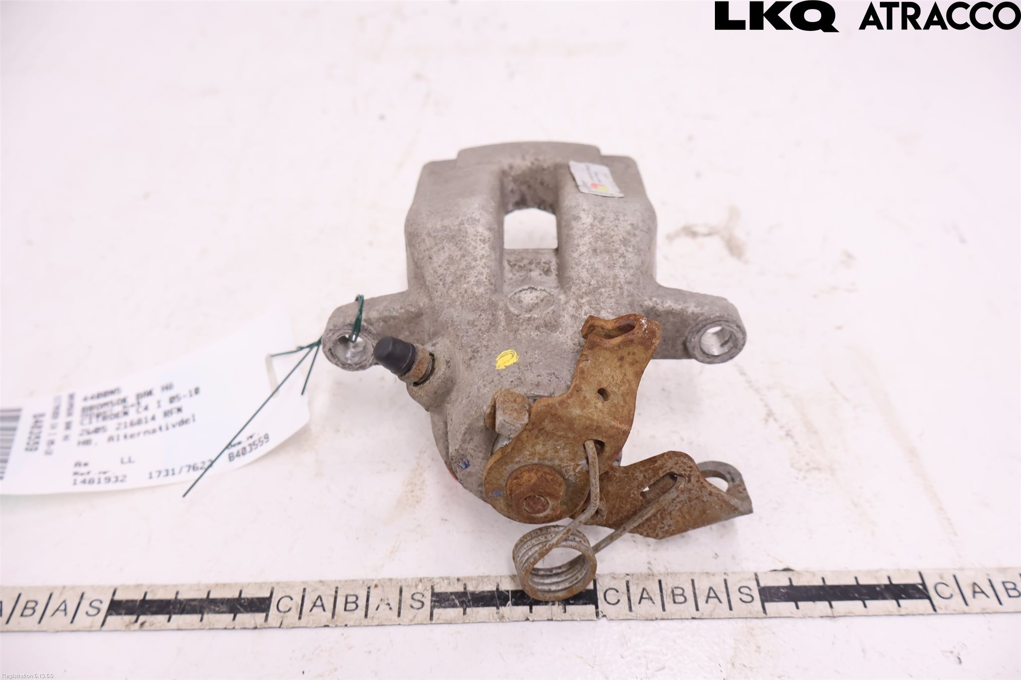 Citroen C4 I   05-10 Bremsecaliper Bak Høyre