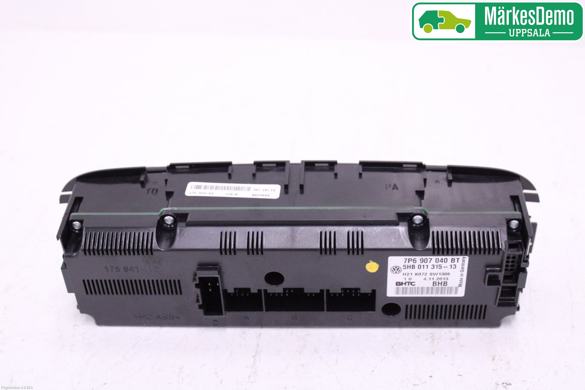 Volkswagen VW TOUAREG 7P 11-18 Varme Ac Betjening-Display