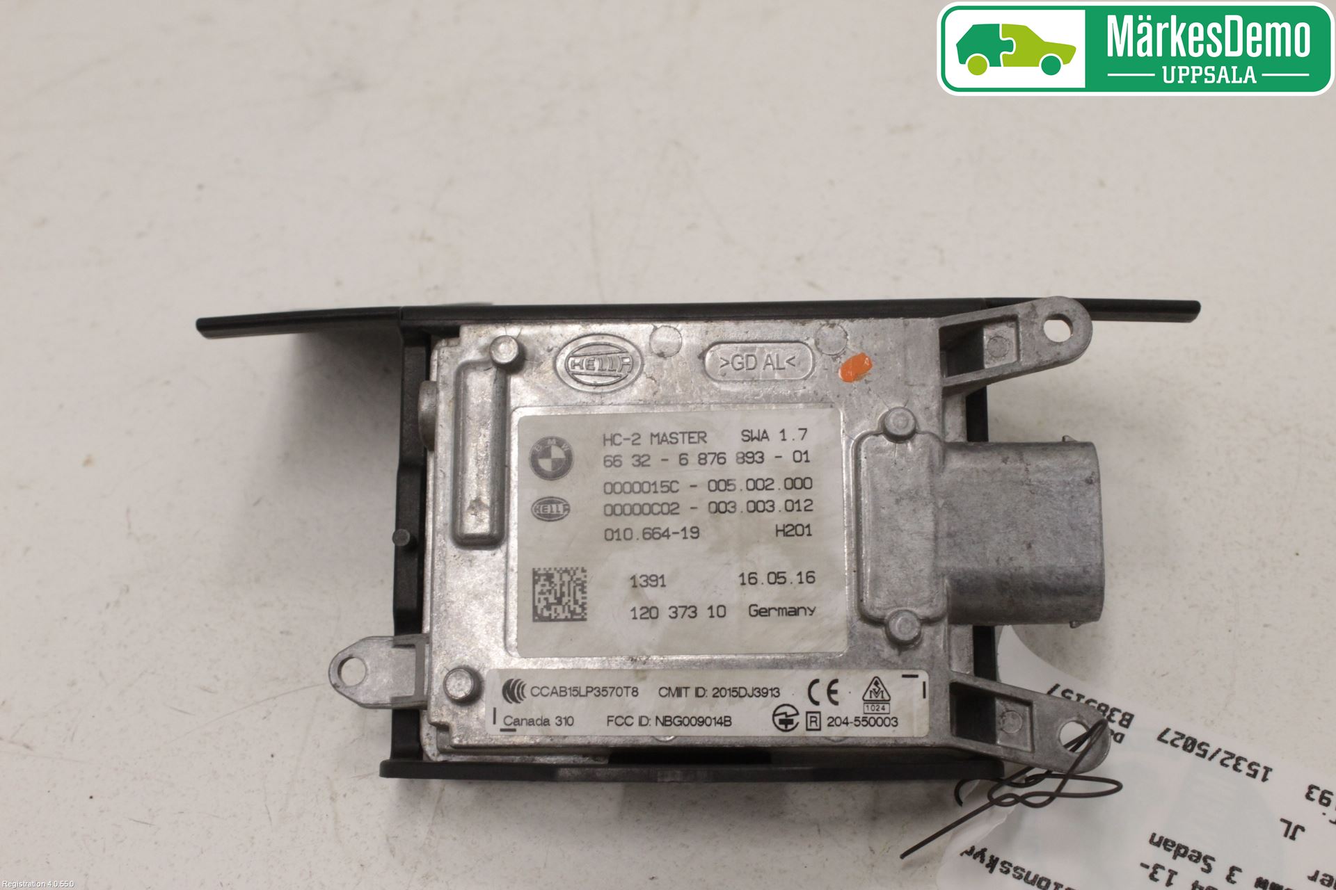 BMW 3 GT F34 13-19 Sensor Kollisjonsbeskyttelse