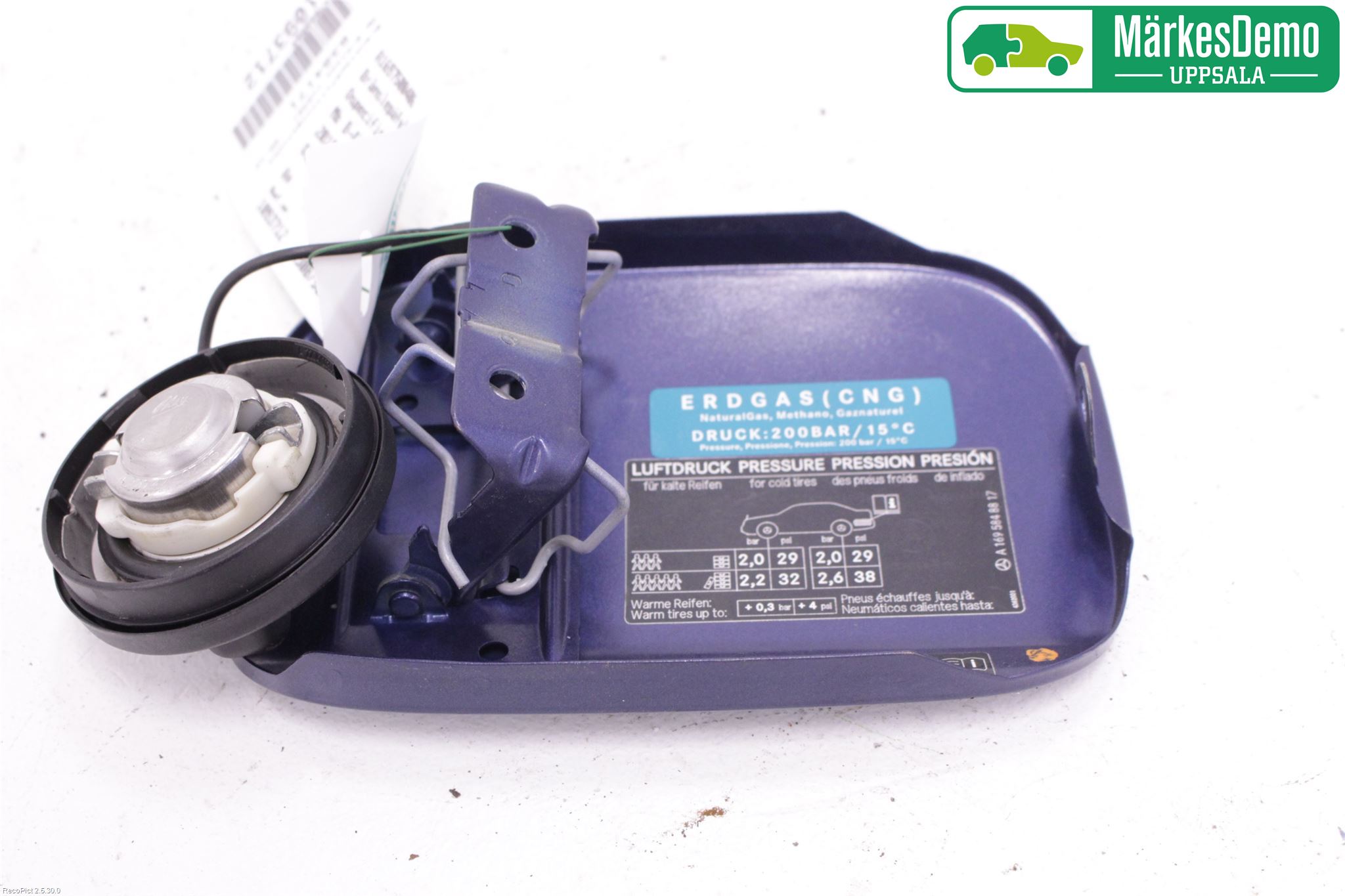 Mercedes-Benz MB B-KLASS (W245) 05-12 Drivstoff Tankluke