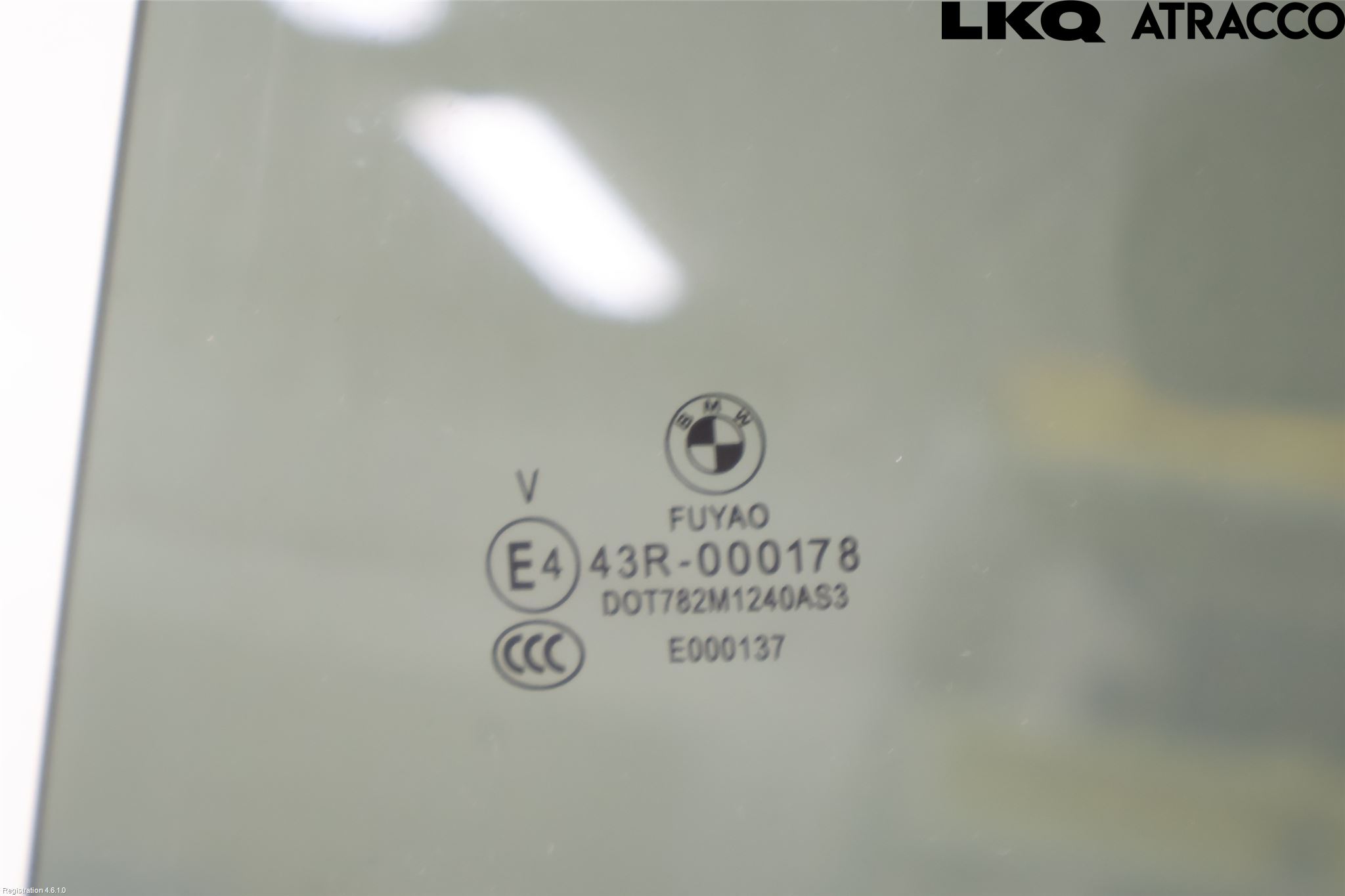BMW 3 F30/F31/F80 12-19 Dørrute Bak Venstre 4Dørs