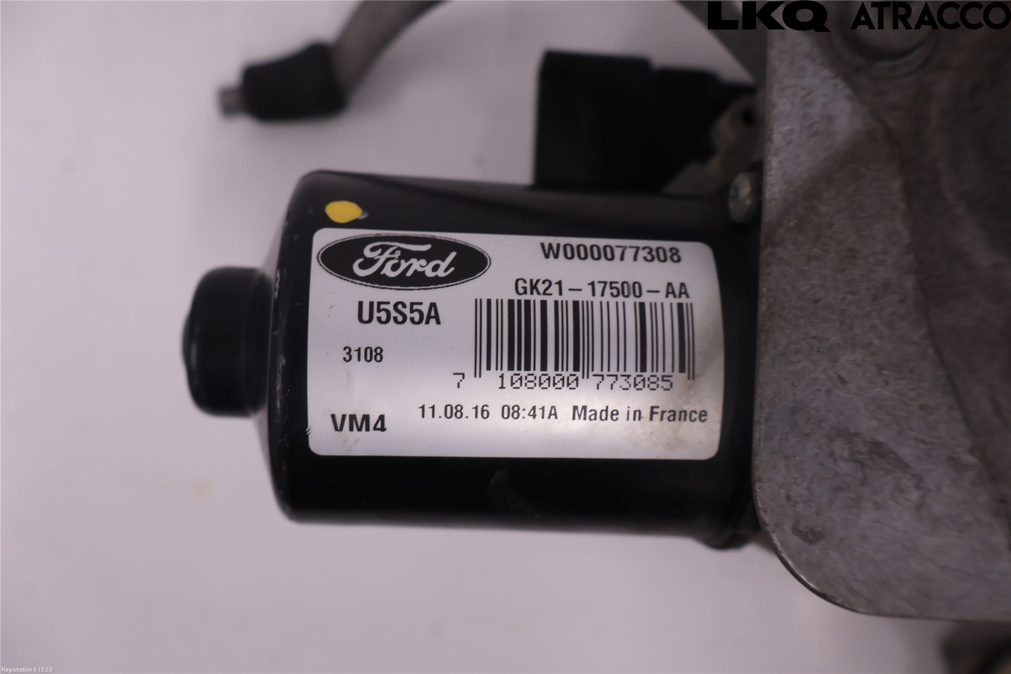 Ford TRANSIT SKÅP/BUSS 14-22 Viskermotor Frontrute