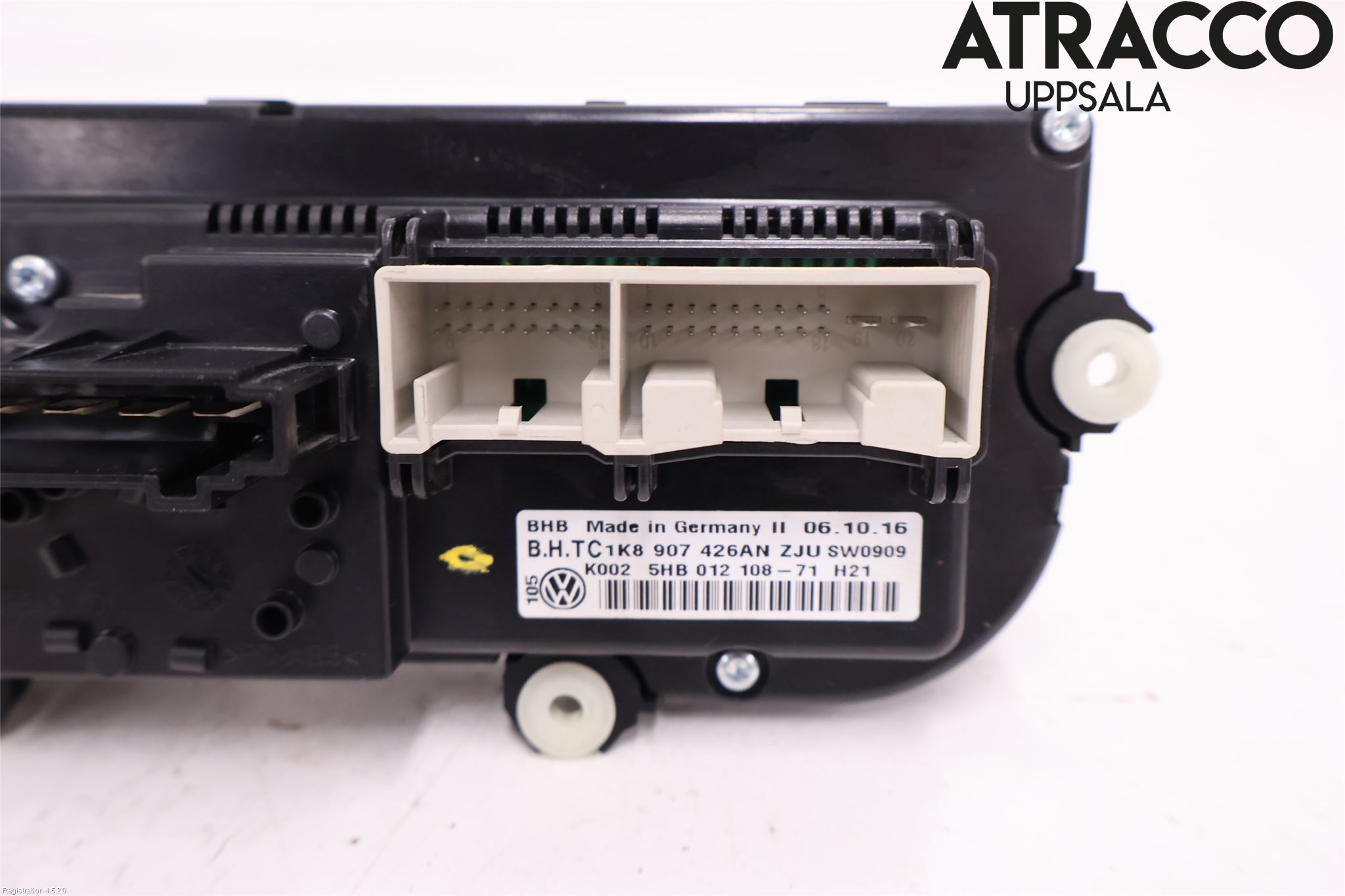Volkswagen VW CADDY 16-20 Varme Ac Betjening-Display
